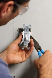 Electrical repair work